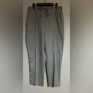 Zara gray cropped pants